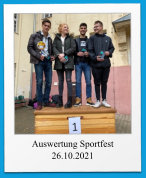 Auswertung Sportfest 26.10.2021