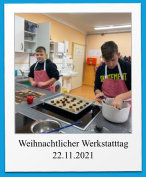 Weihnachtlicher Werkstatttag 22.11.2021