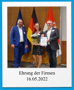 Ehrung der Firmen 16.05.2022