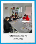 Potenzialanalyse 7a 14.03.2022