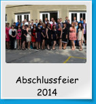 Abschlussfeier 2014