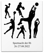 Sportnacht der 8b 26./27.08.2022