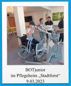 BOTjunior im Pflegeheim „Stadtforst“ 9.03.2023