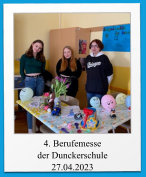 4. Berufemesse der Dunckerschule 27.04.2023