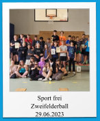 Sport frei Zweifelderball 29.06.2023