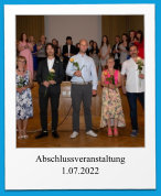 Abschlussveranstaltung 1.07.2022