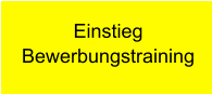 Einstieg Bewerbungstraining