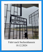 Fahrt nach Sachsenhausen 10.12.2024