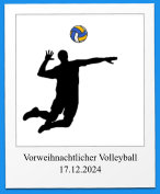 Vorweihnachtlicher Volleyball 17.12.2024