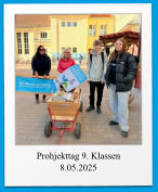 Prohjekttag 9. Klassen 8.05.2025