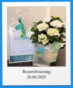 Rezertifizierung 26.06.2025
