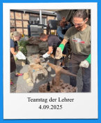 Teamtag der Lehrer 4.09.2025