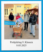 Prohjekttag 9. Klassen 8.05.2025
