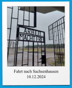 Fahrt nach Sachsenhausen 10.12.2024