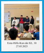 Erste-Hilfe-Kurs der KL. 10 27.05.2025