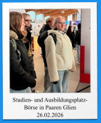 Studien- und Ausbildungsplatz-Börse in Paaren Glien 26.02.2026
