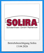 Betriebsbesichtigung Solira 13.04.2026