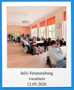 Info-Veranstaltung vocatium 12.05.2026