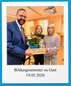 Bildungsminister zu Gast 19.05.2026
