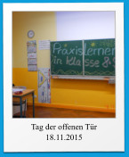 Tag der offenen Tür 18.11.2015