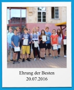 Ehrung der Besten 20.07.2016