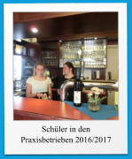 Schüler in den Praxisbetrieben 2016/2017