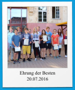 Ehrung der Besten 20.07.2016