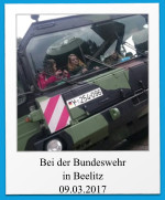 Bei der Bundeswehr in Beelitz 09.03.2017