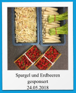 Spargel und Erdbeeren gesponsert 24.05.2018