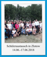 Schüleraustausch in Zlotow 14.06.-17.06.2018