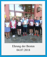 Ehrung der Besten 04.07.2018