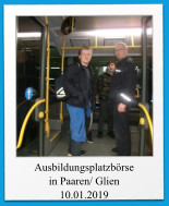 Ausbildungsplatzbörse in Paaren/ Glien 10.01.2019