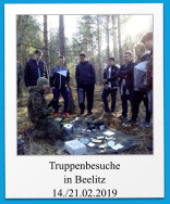 Truppenbesuche in Beelitz 14./21.02.2019