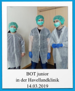 BOT junior in der Havellandklinik 14.03.2019