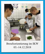 Breufsorientierung im IKW 03.-14.12.2018