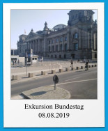 Exkursion Bundestag 08.08.2019