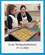 In der Weihnachtsbäckerei 07.12.2020