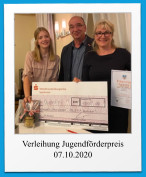 Verleihung Jugendförderpreis 07.10.2020