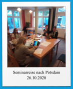 Seminarreise nach Potsdam 26.10.2020
